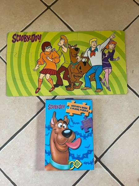 Scooby Doo Activity Book & Floor Puzzle