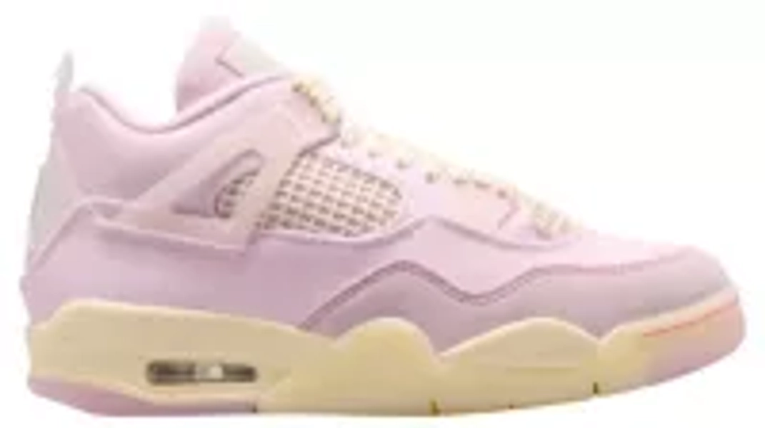 Air Jordan 4 Retro Women's 'Pearl Pink and Iced Carmine' Basketball Shoes