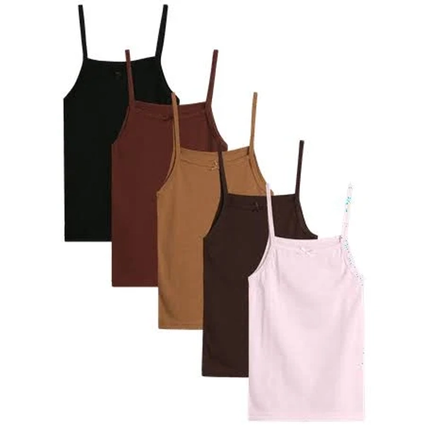 Delia*s Girls' Cotton Camisole Undershirts (5 Pack)