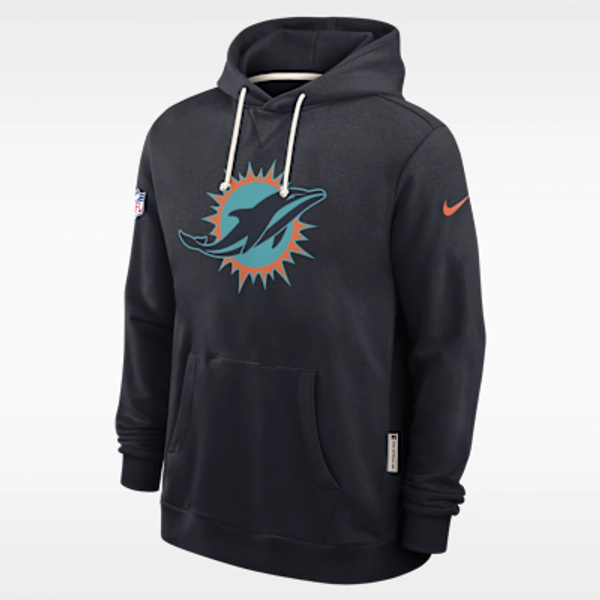 Miami Dolphins Rivalries Collection Sideline Men's Nike Dri-FIT NFL Pullover Hoodie
