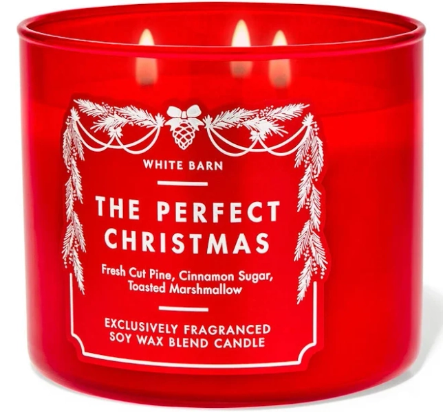 Bath & Body Works The Perfect Christmas 3-Wick Candle