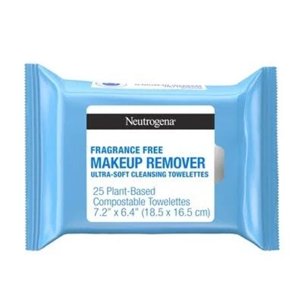 Neutrogena Makeup Remover Wipes Fragrance Free 25ct