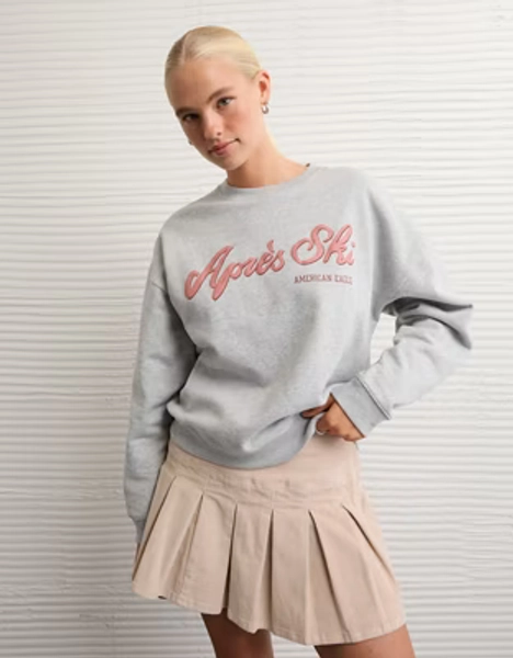 AE Relaxed Graphic Sweatshirt