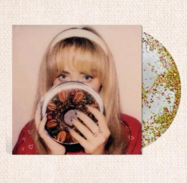 Sabrina Carpenter Fruitcake Liquid Glitter Filled vinyl
