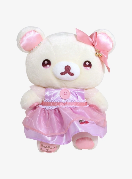 Rilakkuma Korilakkuma Cherry Dress Up Plush