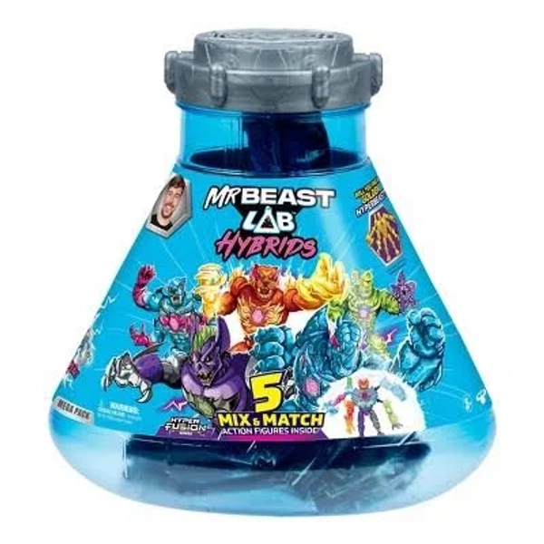MrBeast Lab Hybrids Hyper Fusion Lab Action Figure Playset
