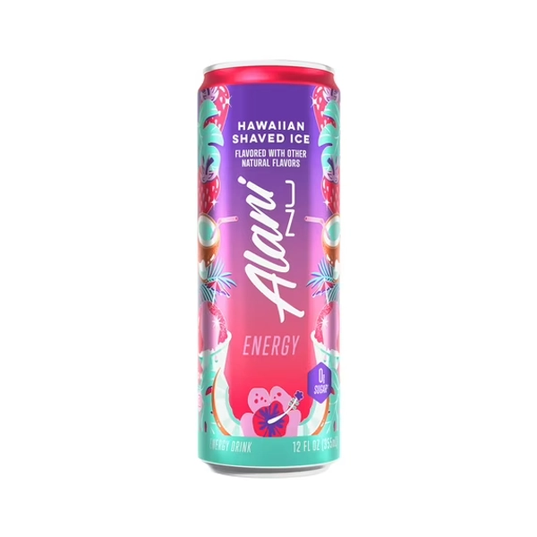 Alani Nu, Hawaiian Shaved Ice, 12 fl oz, Single Can