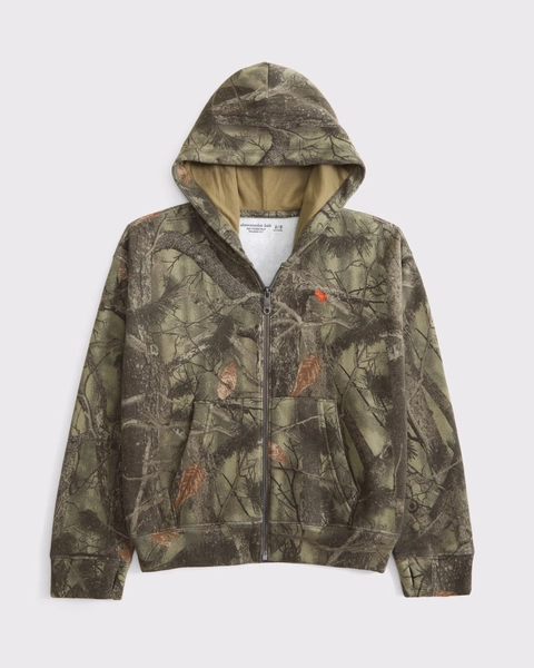 essential icon full-zip hoodie