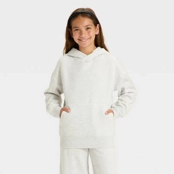 Oversized Fleece Hoodie Sweatshirt