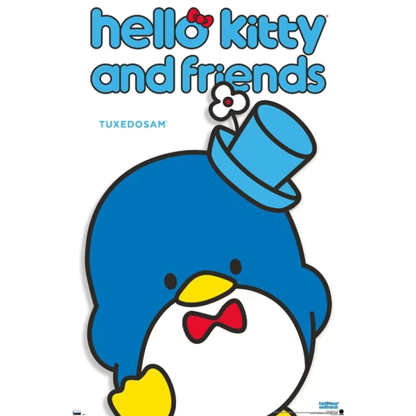 Hello Kitty and Friends: Hello - Tuxedosam Feature Series Wall Poster, 22.375" x 34"