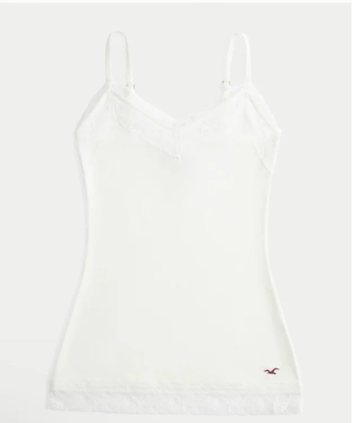(🌟) Hollister lace trim layering cami
