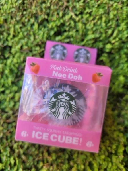 Starbucks Nice cube pink drink squishy INSPIRED