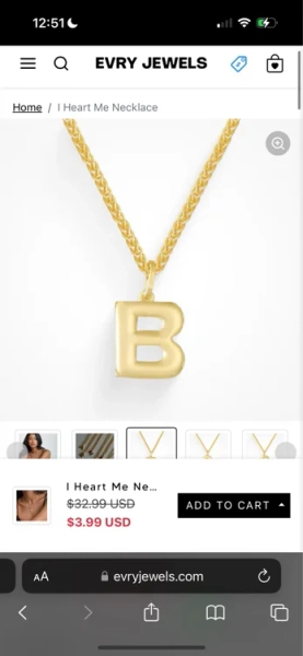 I Heart Me Necklace