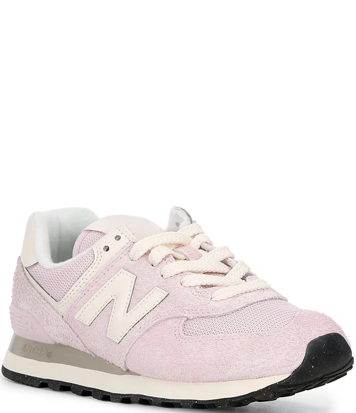 New Balance Women's 574 Hairy Suede Lifestyle Sneakers