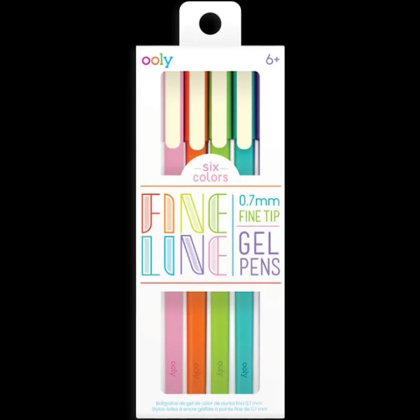 Ooly, LLC Fine Line Colored Gel Pens