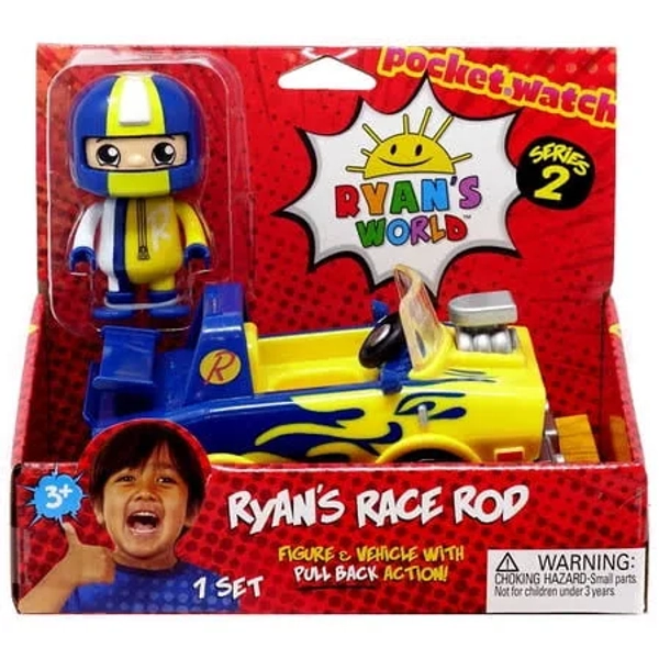 Ryan's World Series 2 Ryan's Race Rod Figure & Vehicle