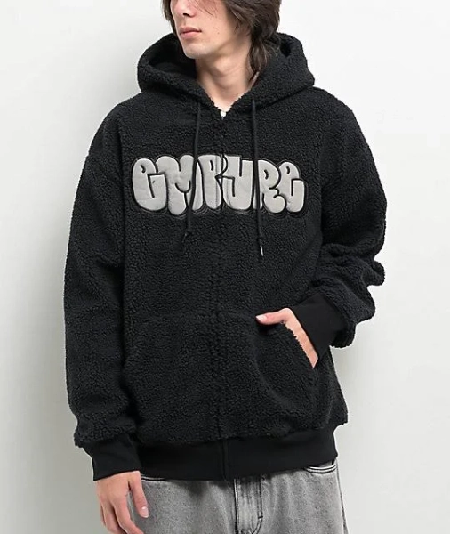 Empyre Men's Sherpa Zip Hoodie
