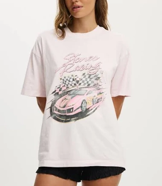 Cotton On Women The Lcn Music Boxy Graphic Tee