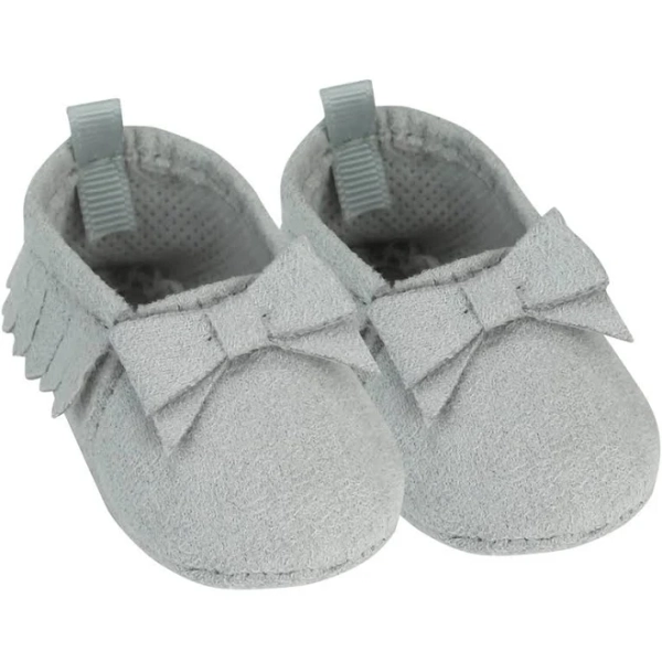Sophia's Faux Suede Slip-On Moccasin Shoes