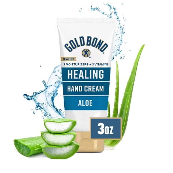 Gold Bond Healing Aloe Hand Cream Fresh for Dry Skin - 3oz