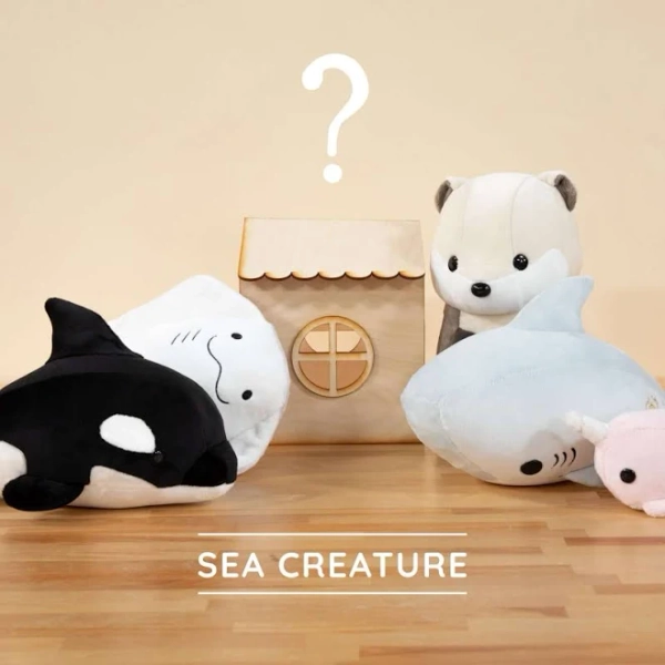 Bellzi Sea Creature Plushies Mystery Bag