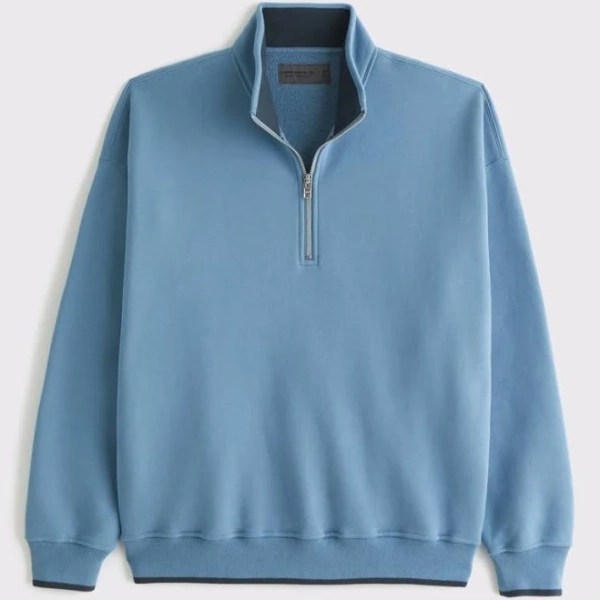 Abercrombie & Fitch Men's Essential Half-Zip Sweatshirt