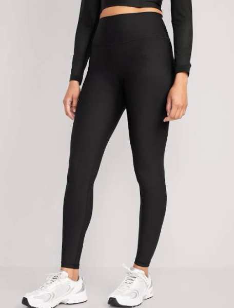 Old Navy Women's High-Waisted Powersoft Full-Length Leggings