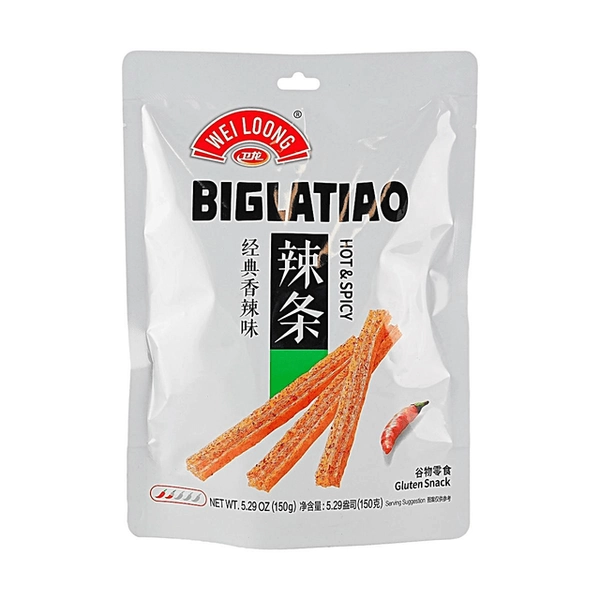 Big Latiao Hot & Spicy Flavor, 5.29 oz