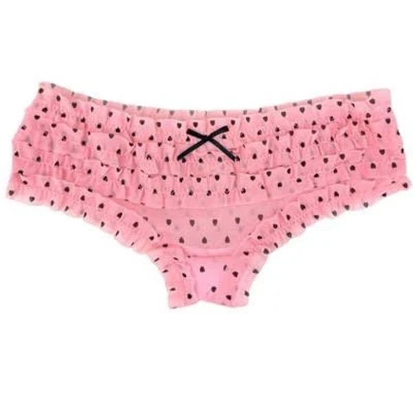 Vintage Gingham Daisy Ruffle Panties