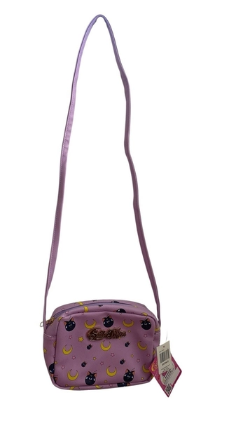 Sailor Moon Luna-P Ball Figural Crossbody Bag Hot Topic Anime - Lavender