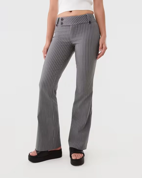 Youth Low Rise Bengaline Pants - Pinstripe - 8