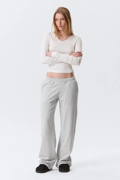 Low Rise Terry Sweatpants