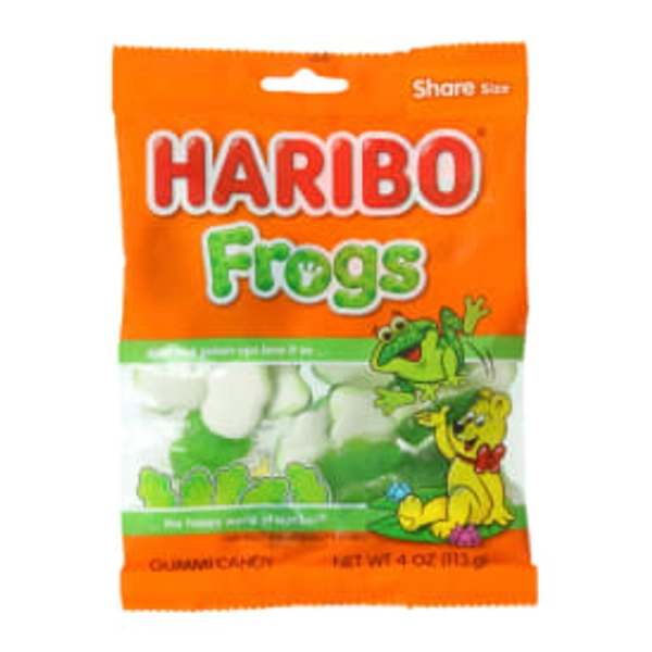 haribo® frogs gummi candy 4oz
