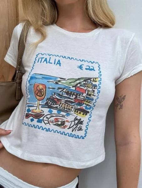Princess Polly Edenia Graphic Tee