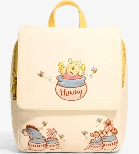 Loungefly! Disney Winnie the Pooh Honey Pot Figural Mini Backpack