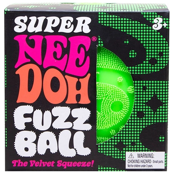 Super NeeDoh Fuzz Ball Fidget Toy Assortment