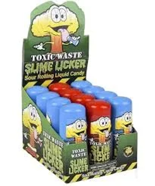 Toxic Waste Slime Licker Sour Rolling Liquid Candy