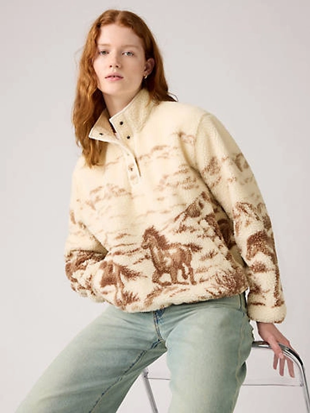Kasey Sherpa Pullover
