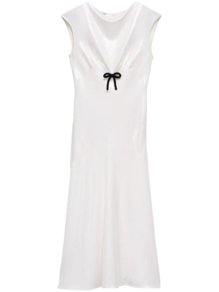 Prada robe mi-longue brodée de sequins | 44