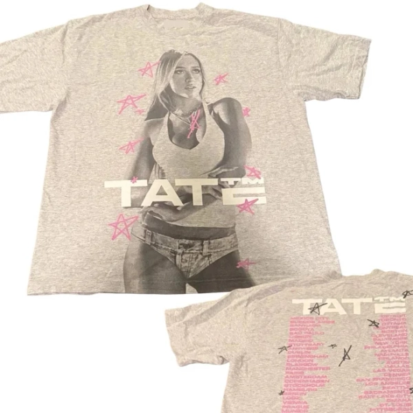Tate Mcrae 2025 Miss Possessive Tour T-shirt Limited Edition Reprint