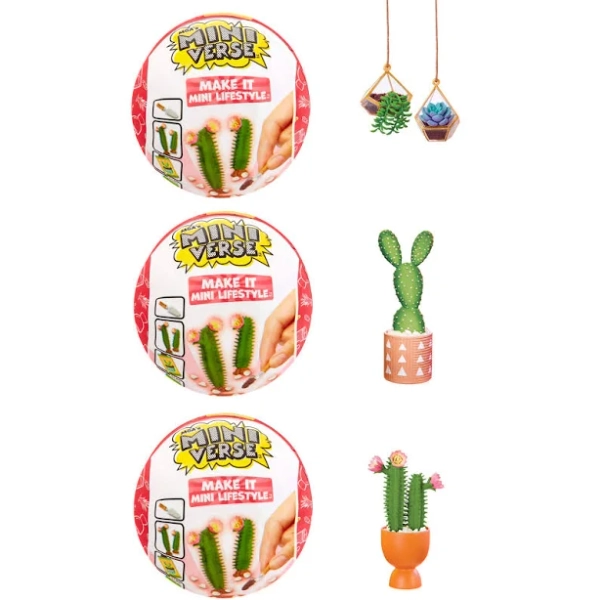 MGA's Miniverse Make It Mini Lifestyle Series 1 Nursery Pack Bundle
