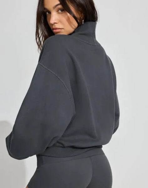 Garage Women's Bubble Mock Neck Sweater
