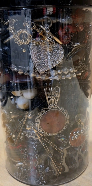 "Gothic Lover" - 32oz Mystery Jewelry Jar, All Gothic &amp; Romance Inspired