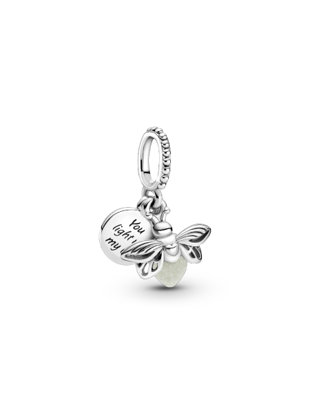 Glow-in-the-dark Firefly Dangle Charm