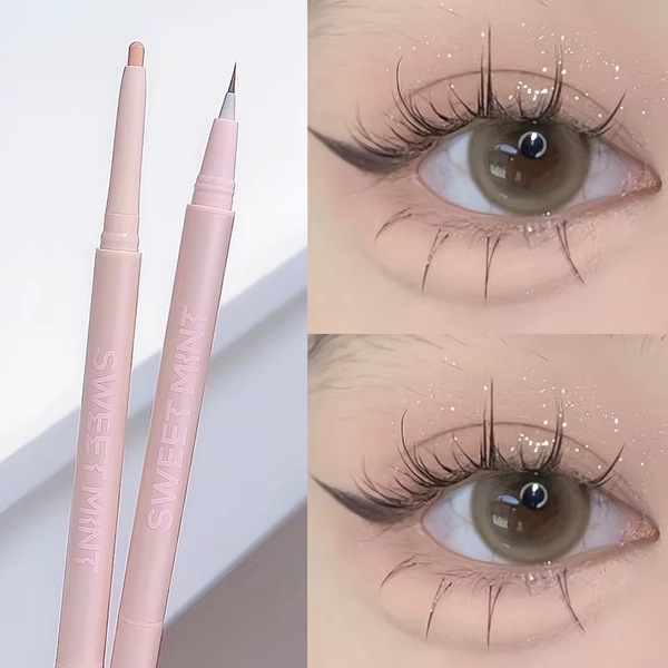 Double Tip Aegyosal Pencil Highlighter Matte Under Eye Tear Bag Liner Arrow Pen Eyeshadow Stick Korean Make Up Women Cosmetics