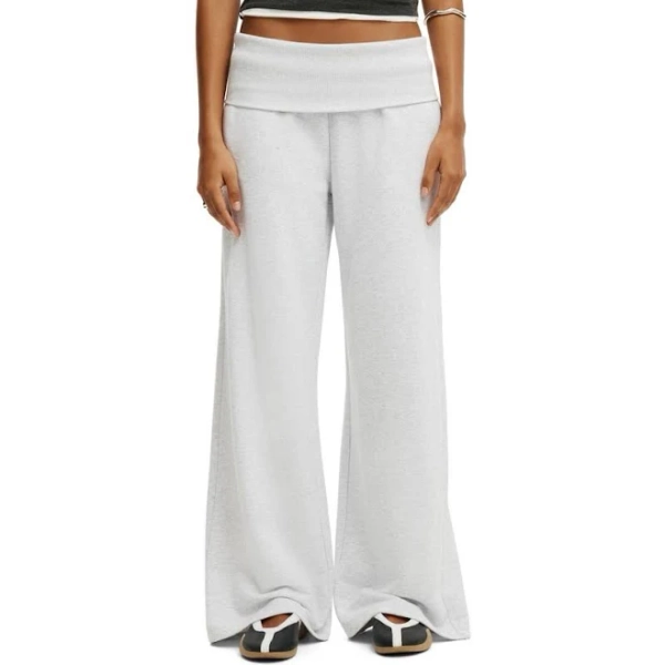 Cotton On Women's Fold Over Waistband Sweatpants