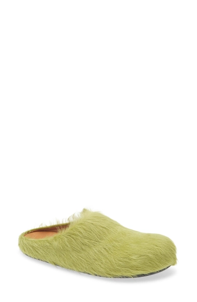 Fussbett Sabot Genuine Calf Hair Clog
