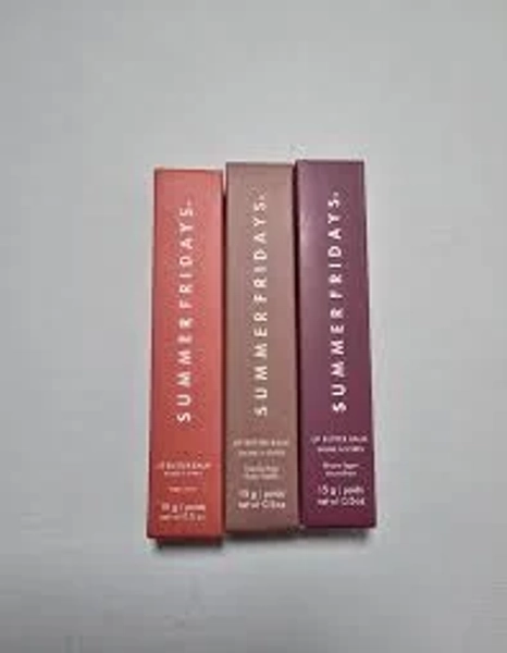 3 Summer Fridays Lip Butter Balms