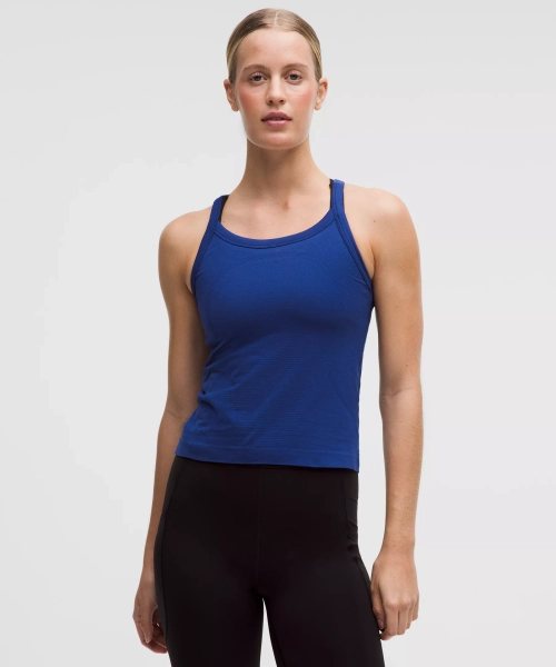 Swiftly Cami Tank Top - Clubhouse Blue/Clubhouse Blue - 4