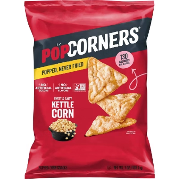 Popcorners Kettle Corn Snacks Sharing Size - 7oz
